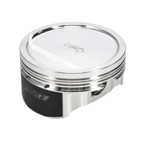 Manley Small Block Chevrolet LS Series 4.130in Bore 1.115in Comp -18cc Dish Piston Set -E/D - 596305CE-8