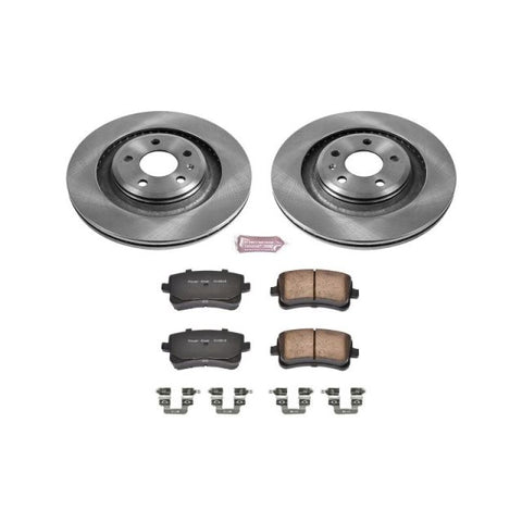 Power Stop 10-11 Audi S4 Rear Autospecialty Brake Kit - KOE4746