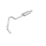MagnaFlow 15-16 Ford Expedition V6 3.5L Cat-Back, SS, 4in Tip Single Psgr Side Exit - 19051