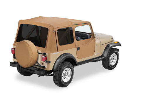 Bestop A-Top For OEM - 88-95 Jeep Wrangler YJ Replace (Spice Tinted Windows Door Skins Included) - 51123-37