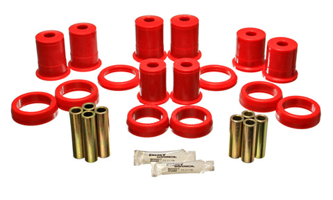 Energy Suspension Ford Diff Control Arm W/Thrust Washer - Red - 4.3114R
