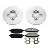 Power Stop 97-03 Infiniti QX4 Front Z17 Evolution Geomet Coated Brake Kit - CRK2279