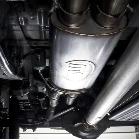 Stainless Works 2017+ Ford Raptor 3.5L 3in Catback Factory Connect Dump Exit - FTR17CBDP