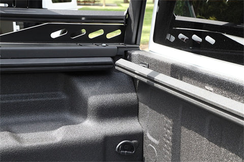 Dee Zee 20-23 Jeep Gladiator Cargo Management - Hex Bed Rails Txt Blk - DZ99752TB