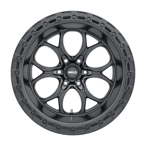 Weld Off-Road W108 20X9 Ledge 6X135 ET20 BS5.75 Satin Black / Black Ring 87.1 - W10809089575