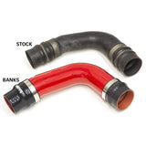Banks 10-12 Ram 6.7L Diesel OEM Replacement Cold Side Boost Tube - Red - 25997