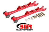 BMR 10-15 5th Gen Camaro Chrome Moly Non-Adj. Rear Lower Control Arms (Delrin) - Red - MTCA030R