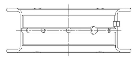 ACL Nissan RB26DETT Standard Size High Performance Main Bearing Set - 7M2428H-STD