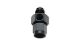 Vibrant -4AN Male to -4AN Female Union Adapter Fitting w/ 1/8in NPT Port - 16484