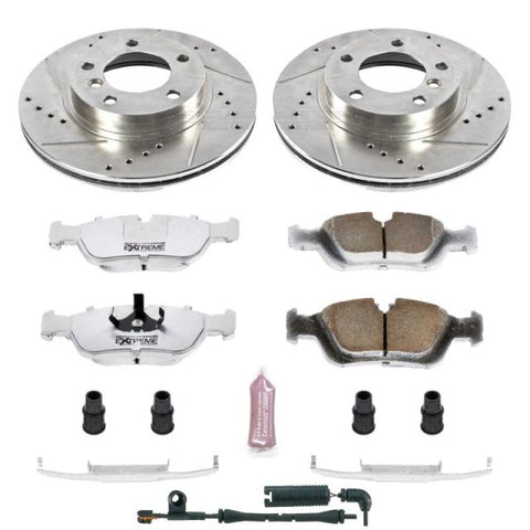 Power Stop 2000 BMW 323Ci Front Z26 Street Warrior Brake Kit - K497-26
