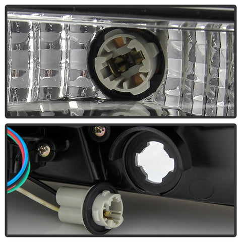 Spyder 05-09 Ford Mustang (White Light Bar) LED Tail Lights - Black ALT-YD-FM05V3-LED-BK - 5086693