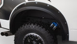 Bushwacker 10-14 Ford F-150 SVT Raptor Pocket Style Flares 2pc - Black - 20098-02
