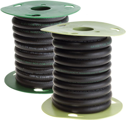 Gates 1/4in x 2 feet (Clamshell) 225 PSI Barricade Fuel Injection Hose w/ GreenShield Technology - 27334