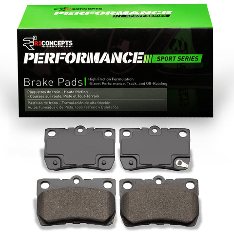 R1 06-13 Lexus GS300 Rear Performance Sport Brake Pads - 2115-1113-00