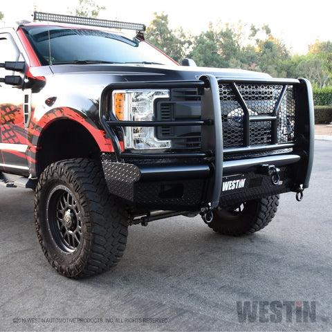 Westin/HDX Bandit 17-19 Ford F-250 / F-350 Front Bumper - Textured Black - 58-31125