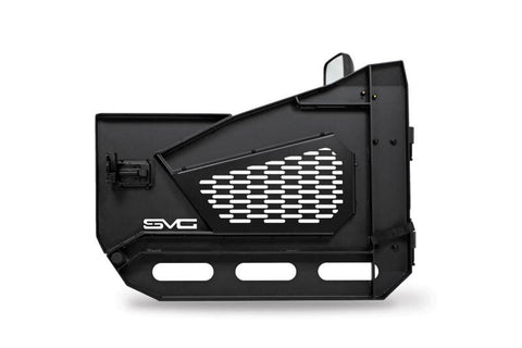 DV8 Offroad 18-22 Jeep Wrangler JL/JT Spec Series Half Doors - Front Set - HDJL-02F