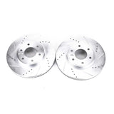 Power Stop 06-09 Chevrolet Trailblazer Front Evolution Drilled & Slotted Rotors - Pair - AR82120XPR