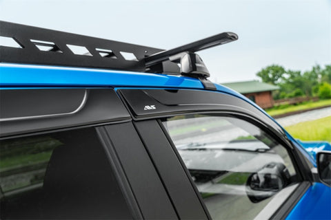 AVS 04-14 Ford F-150 Supercab Ventvisor Low Profile Window Deflectors 4pc - Matte Black - 774009