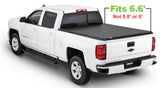Tonno Pro 14-19 Chevy Silverado 1500 6.6ft Fleetside Tonno Fold Tri-Fold Tonneau Cover - 42-108