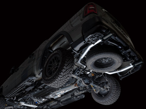 AWE Tuning 2025+ RAM 1500 3.0TT Rebel 0FG Cat-Back Exhaust w/ Diamond Black Tips - 3015-33531