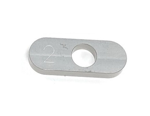 Ridetech Universal Caster Slug 0.125 inch Offset No.2 - Single - 70010882