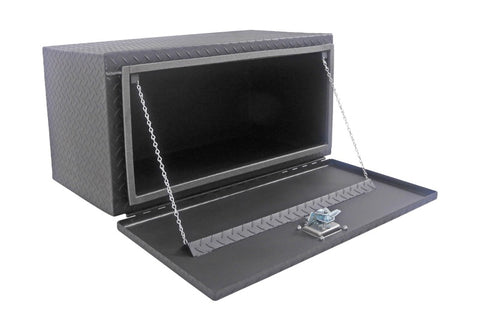 Dee Zee Universal Tool Box - Specialty Underbed Black BT Alum 36X20X18 (Txt Blk) - DZ77TB