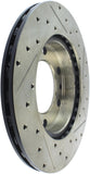 StopTech 81-89 Toyota Land Cruiser Slotted & Drilled Front Rotor - 127.44037R