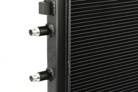 CSF 2014+ BMW M3/M4 (F8X) Front Mount Heat Exchanger w/Rock Guard - Black - 8075V