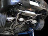 aFe Takeda 2-1/2 in 304 SS Cat-Back Exhaust System Infiniti G37 08-13/Q60 14-15 V6-3.7 w/ Black Tips - 49-36103-B