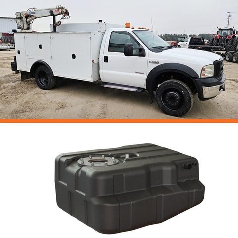 Titan Fuel Tanks 99-10 Ford F-350/F-450 Narrow Frame 40 Gallon After-Axle Utility Fuel Tank - 8020099