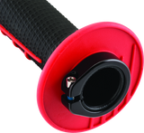 ProTaper Clamp-On 1/2 Waffle Grip - Red/Black - 021662