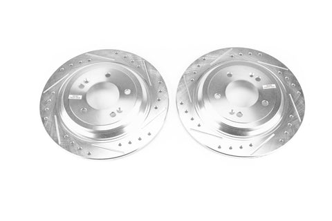 Power Stop 18-19 Kia Sportage Front Evolution Drilled & Slotted Rotors - Pair - JBR1751XPR