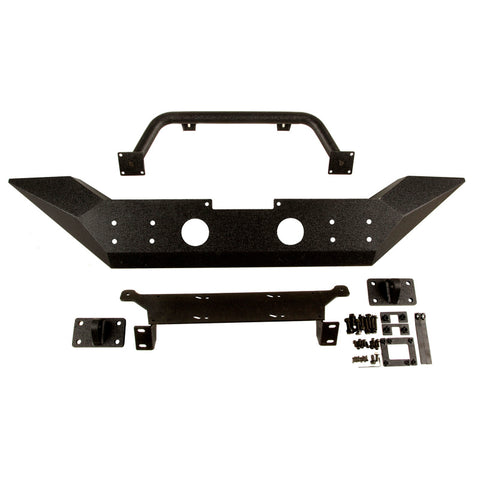 Rugged Ridge Spartan Front Bumper HCE W/Overrider 07-18 Jeep Wrangler JK - 11548.01