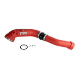 16-20 BMW L6-3.0L/ Turbo/ Twin Turbo/L4-2.0L/ L6-2.5L Wrinkle Red Turbo SES Intercooler Pipes - SES1128ICPWR