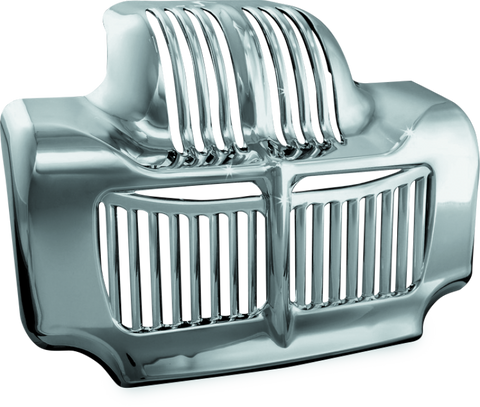 Kuryakyn Oil Cooler Cover 11-16 Touring Chrome - 7784