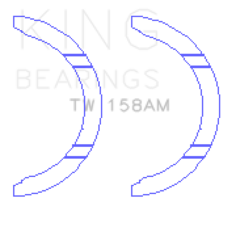 King Mitsubishi 6G74 Thrust Washer Set - TW158AM