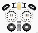 Wilwood Narrow Superlite 6R Front Hat Kit 14.00in Drilled 93-96 Mazda RX7 - 140-11964-D