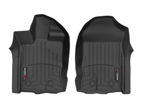 WeatherTech 2019+ Ford Ranger Supercrew Front FloorLiner - Black - 4415181