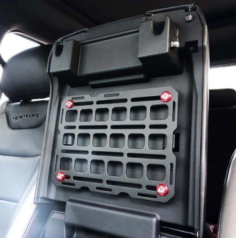 BuiltRight Industries 10in x 7.5in Tech Plate Steel Mounting Panel - Black - 201011