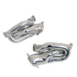 BBK 11-15 Mustang 3.7 V6 Shorty Tuned Length Exhaust Headers - 1-5/8 Silver Ceramic - 14420