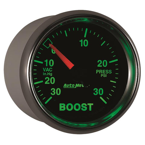 Autometer GS 30inhg-30PSI Digital Vac/Boost Gauge - 3859