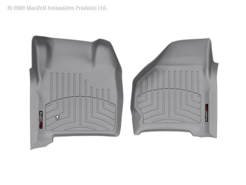 WeatherTech 99-07 Ford F250 Super Duty Crew Front FloorLiner - Grey - 460021