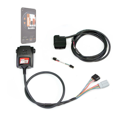 Banks Power Pedal Monster Throttle Sensitivity Booster (Stand-Alone) - Use w/Phone - 64340