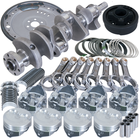 Eagle Ford 302 V-Rib Belts 164 Tooth Flexplate Balanced Rotating Assembly 5.400in I-Beam +.060 Bore - B16023LA060