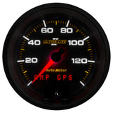 Autometer Ultra-Lite II 3-3/8in 0-140MPH In-Dash Electronic GPS Programmable Speedometer - 4980
