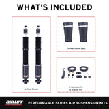 Air Lift Performance 2005-2014 Ford Mustang (S197) Rear Kit (3/8 Fittings Not Included) - 76515