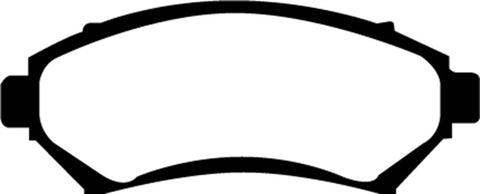 EBC 98-04 Cadillac Seville 4.6 Greenstuff Front Brake Pads - DP21100/2