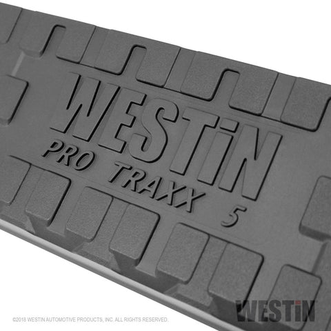 Westin 18-20 Jeep Wrangler JL Unlimited 4DR PRO TRAXX 5 Oval Nerf Step Bars - Textured Black - 21-54065