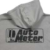 Autometer Gray Competition Pullover Hoodie - Adult Large - 0449L