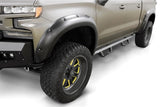 Lund 19-21 Chevy Silverado 1500 RX-Rivet Style Textured Elite Series Fender Flares-Black (2Pc.Front) - RX140TA